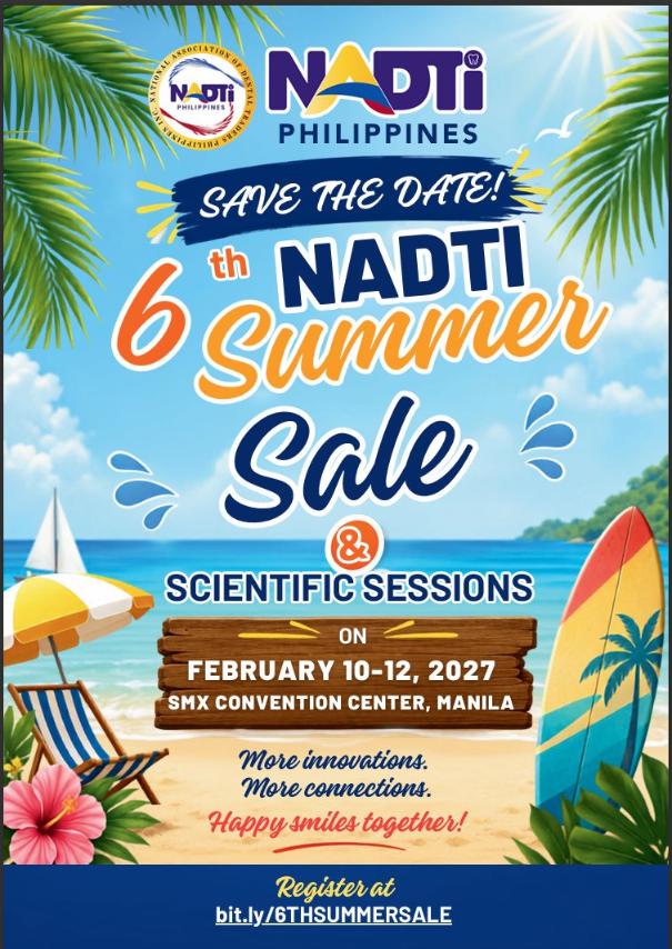 6th NADTI Summer Sale and Scientific Sessions — February 10–12, 2027 at SMX Convention Center Manila